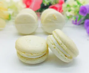 Coconut  French Macarons | Perfect for your next celebratory events.