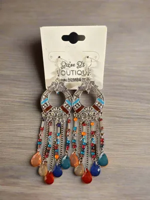 Colorful Dream Catcher Earrings