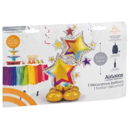 Colorful Star Cluster Airloonz