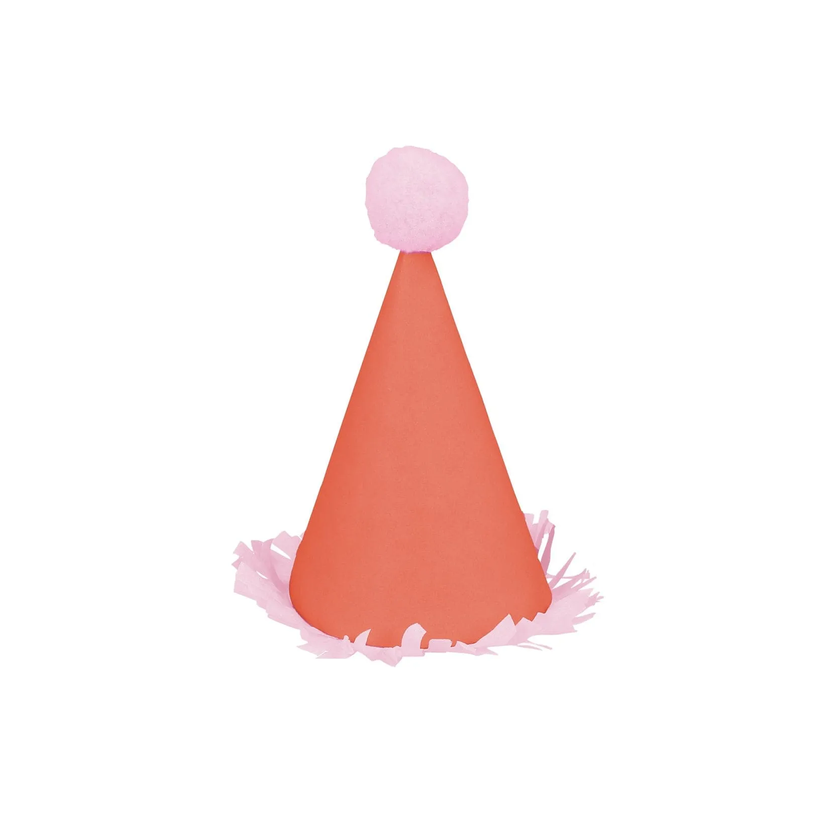 Colourful Mini Party Hats x 8