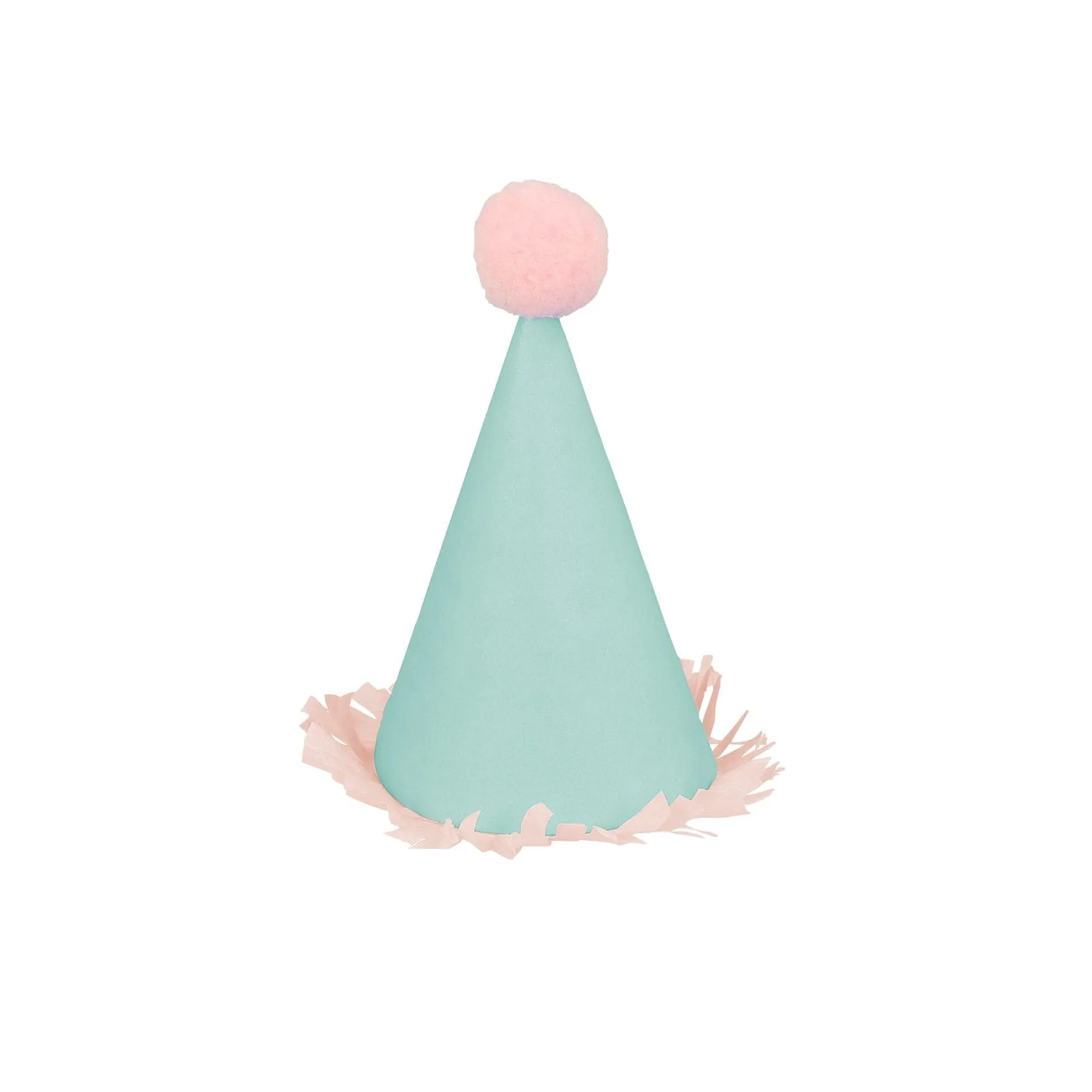 Colourful Mini Party Hats x 8
