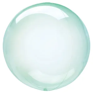 Crystal Clearz Green Balloon