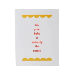 Cute Baby Card