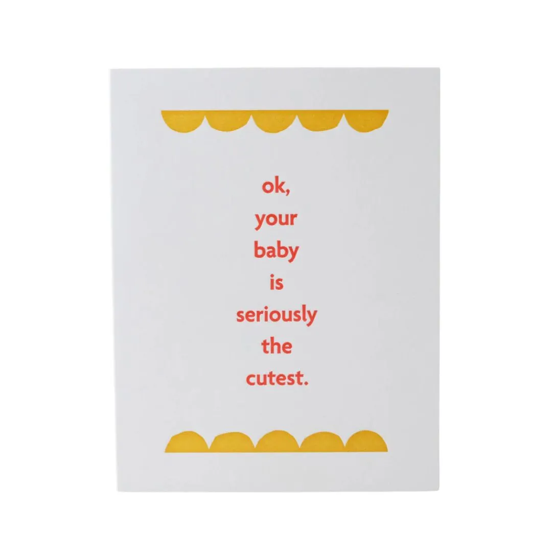 Cute Baby Card