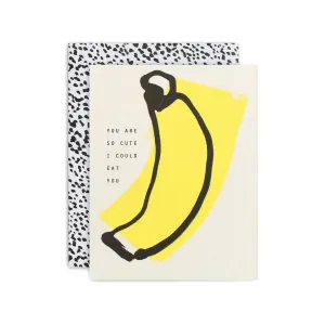 Cute Banana Card