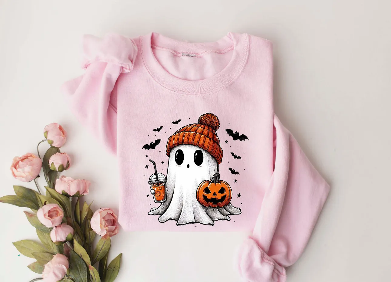 Cute Ghost Sweater