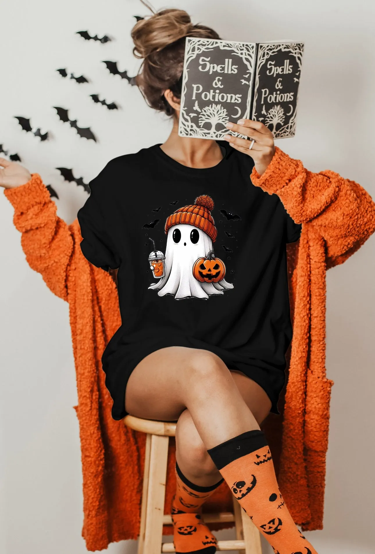 Cute Ghost Sweater