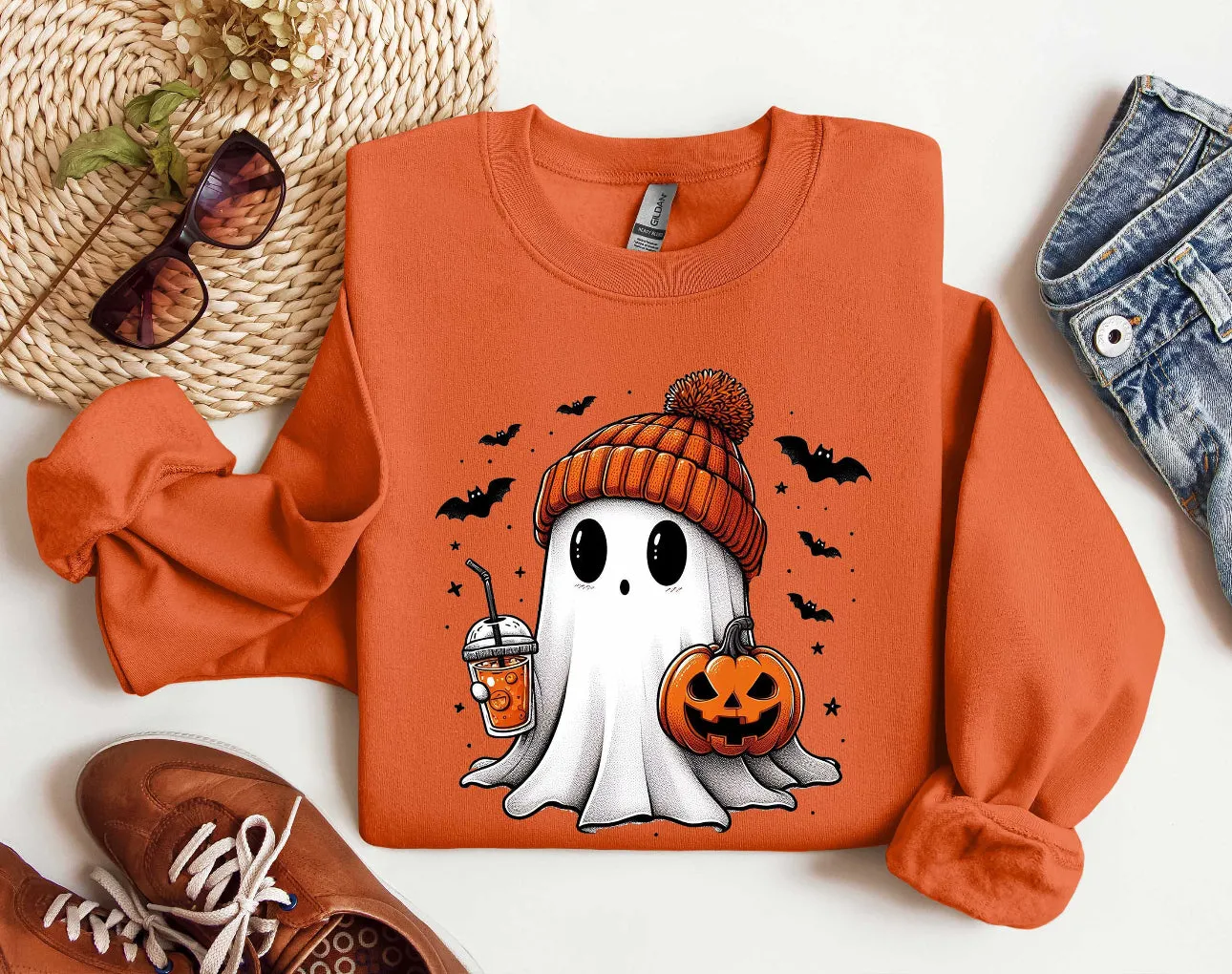 Cute Ghost Sweater