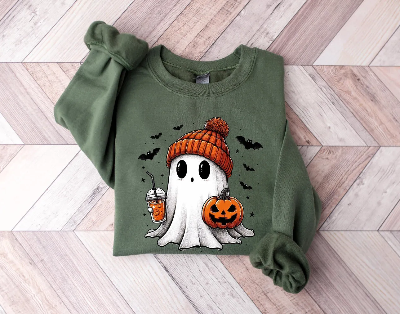 Cute Ghost Sweater