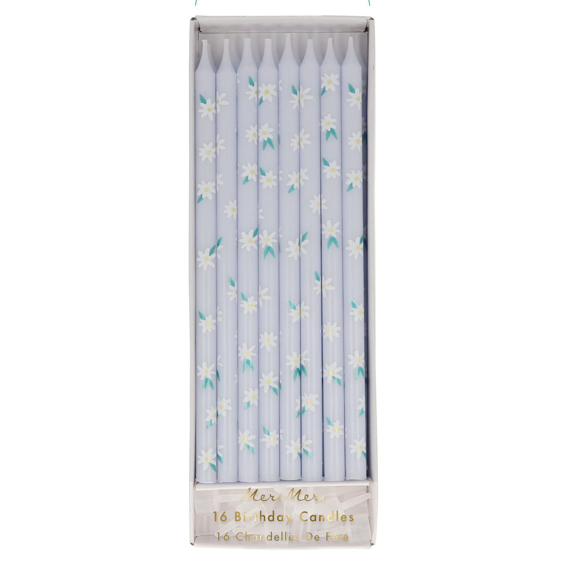 Daisy Pattern Candles (x 16)
