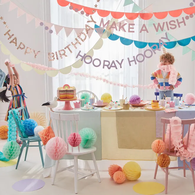 Decorations - Rainbow Birthday Garlands