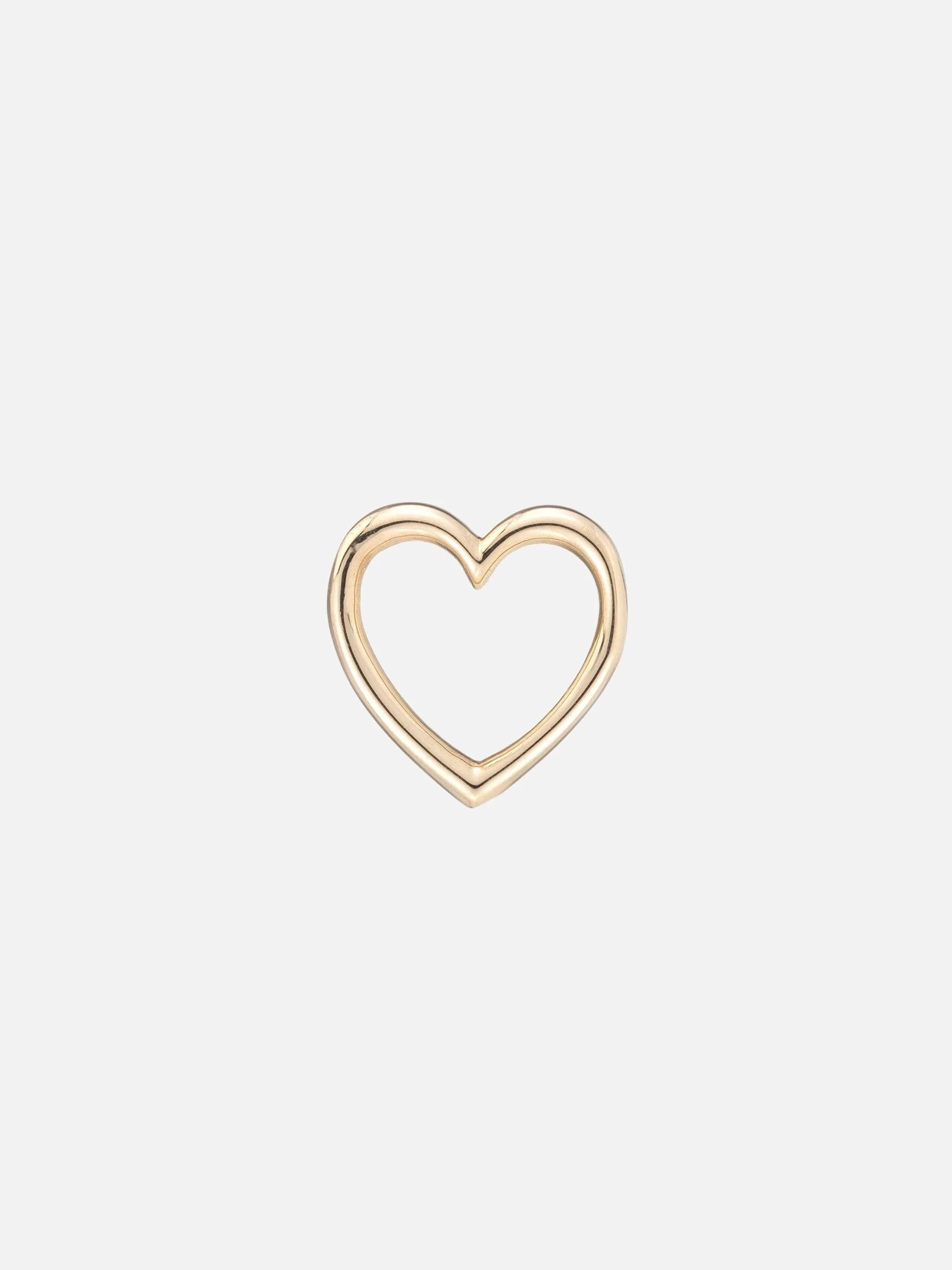 Floating Heart Charm