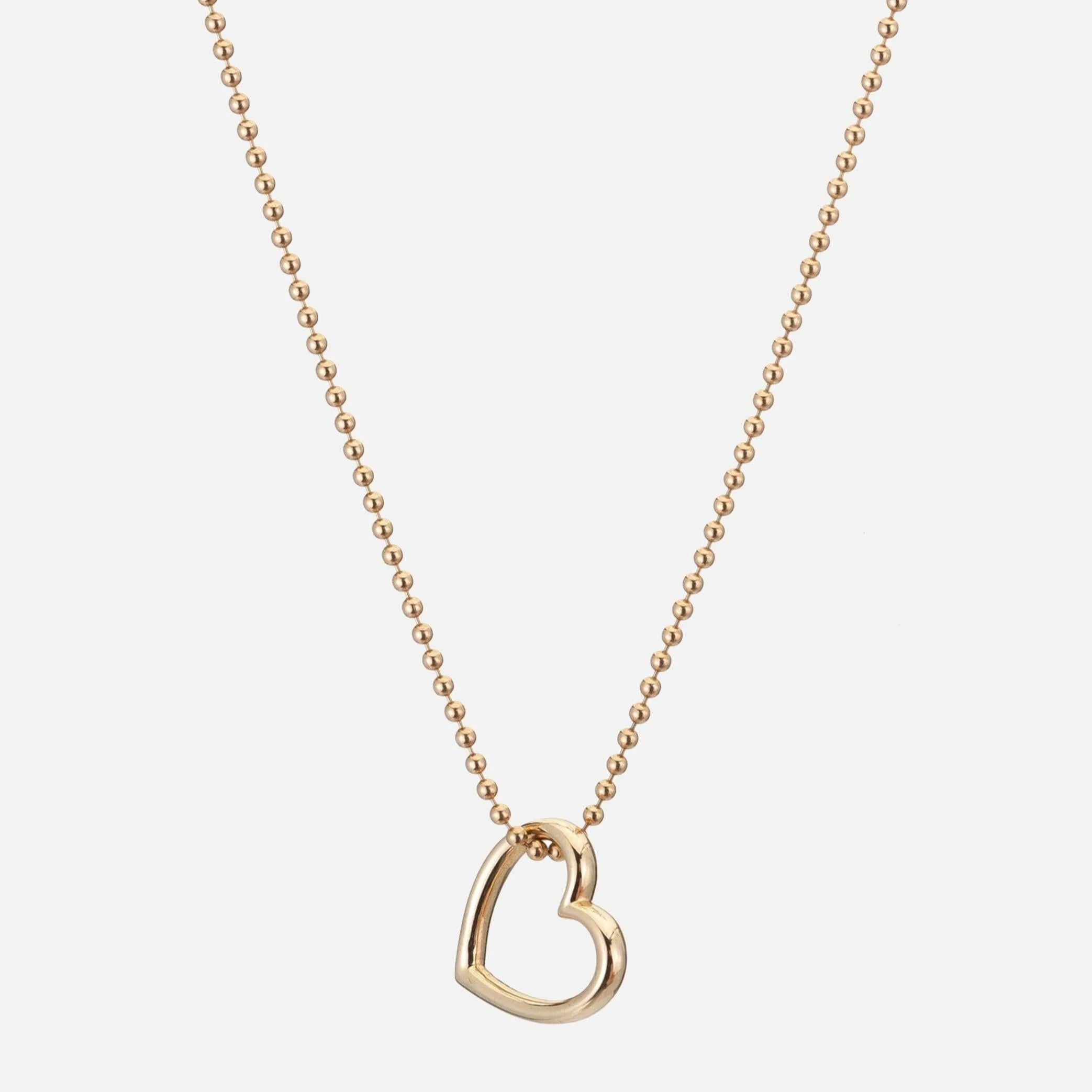 Floating Heart Charm