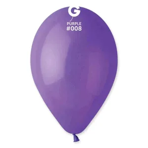 Gemar - 12" Purple Latex Balloons #008 (50pcs)