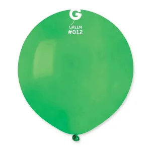 Gemar - 19" Green Latex Balloons #012 (25pcs)