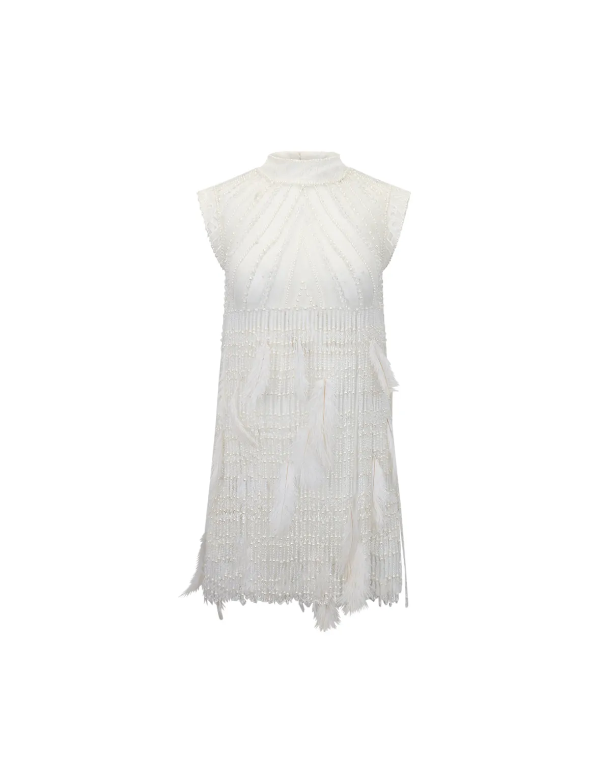 HAND-BEADED LACE TOP (EXCLUSIVE)