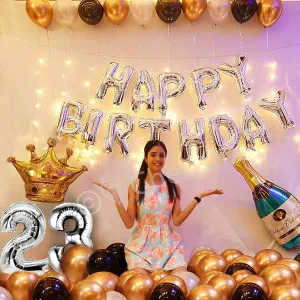 Happy Birthday Decoration Kit 56 pcs DIY Combo