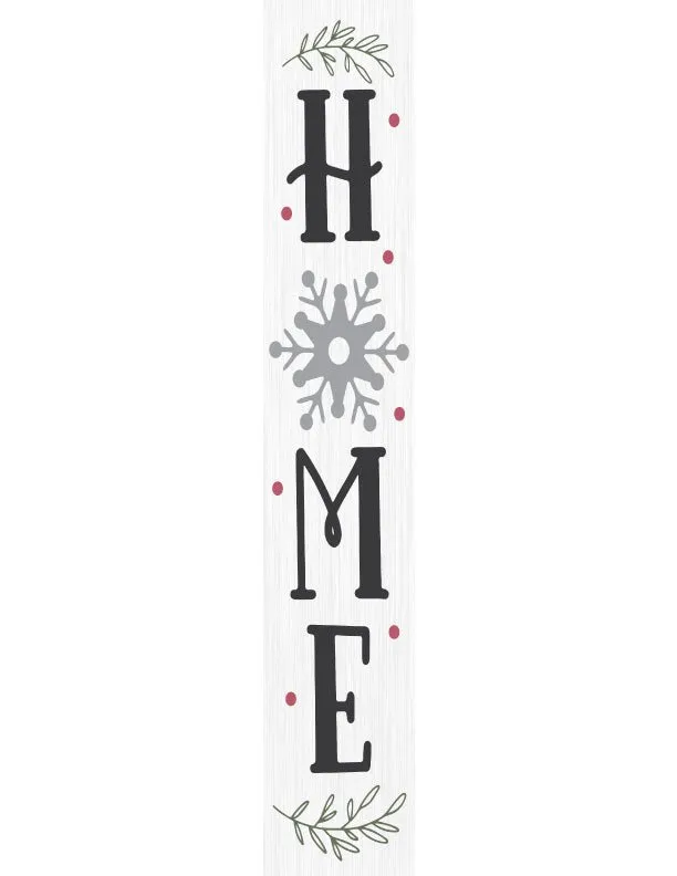 Home Christmas Porch Sign