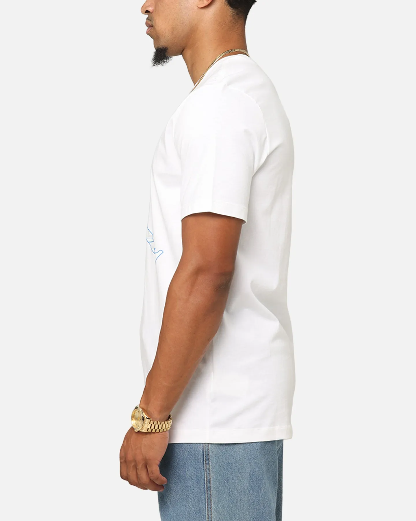 Jordan Flight Essentials Holiday Crewneck T-Shirt White