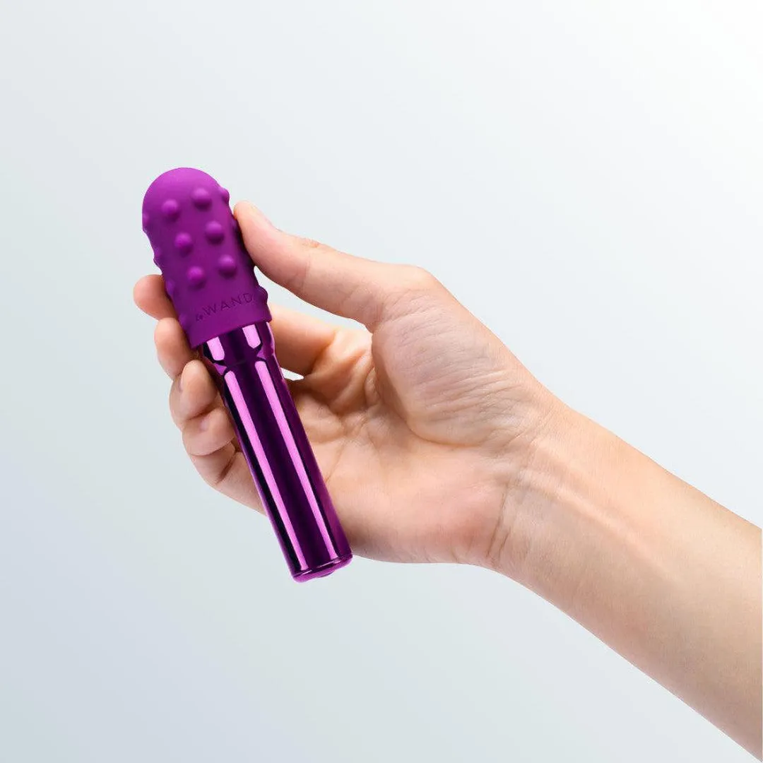 Le Wand Chrome Grand (Large) Bullet Vibrator - Dark Cherry