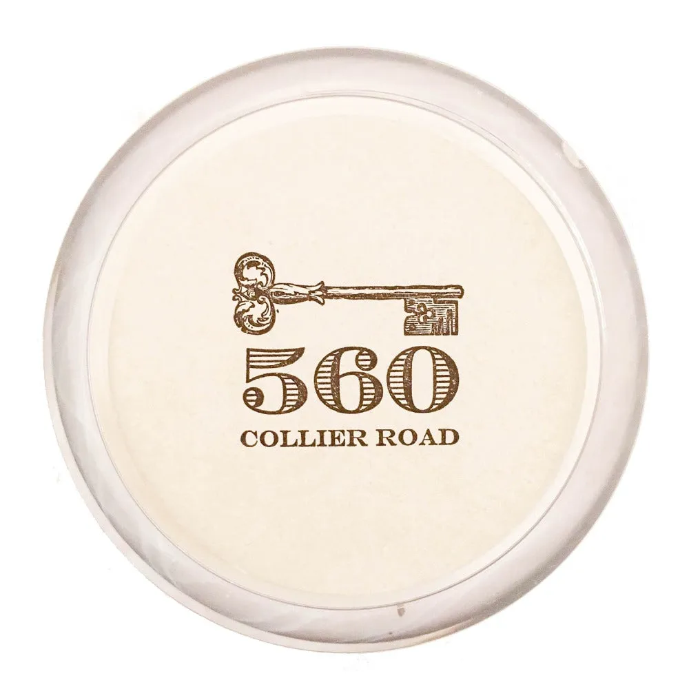 Letterpress Coaster Home 1