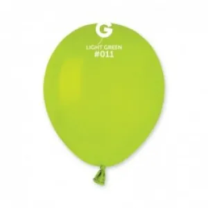 LIGHT GREEN 5" GEMAR BALLOONS