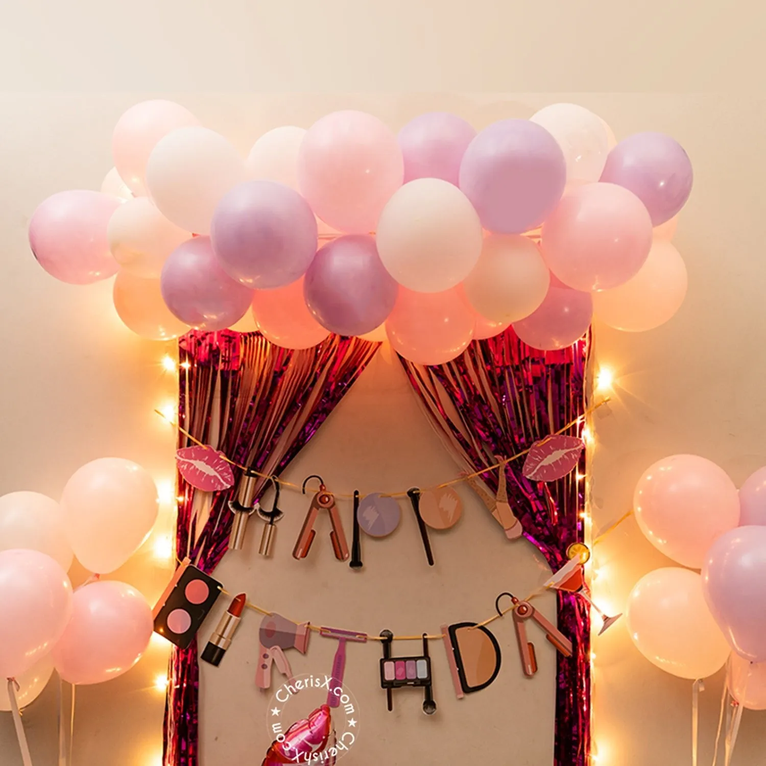Makeup/Spa kit birthday decoration items 55 Pcs Combo - birthday decor, birthday party