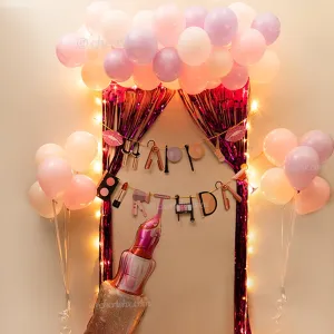 Makeup/Spa kit birthday decoration items 55 Pcs Combo - birthday decor, birthday party