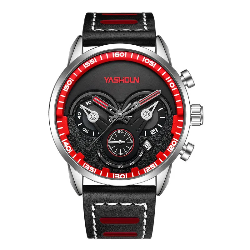 Men's Multifunctional Fashionable Unique Quartz Watch