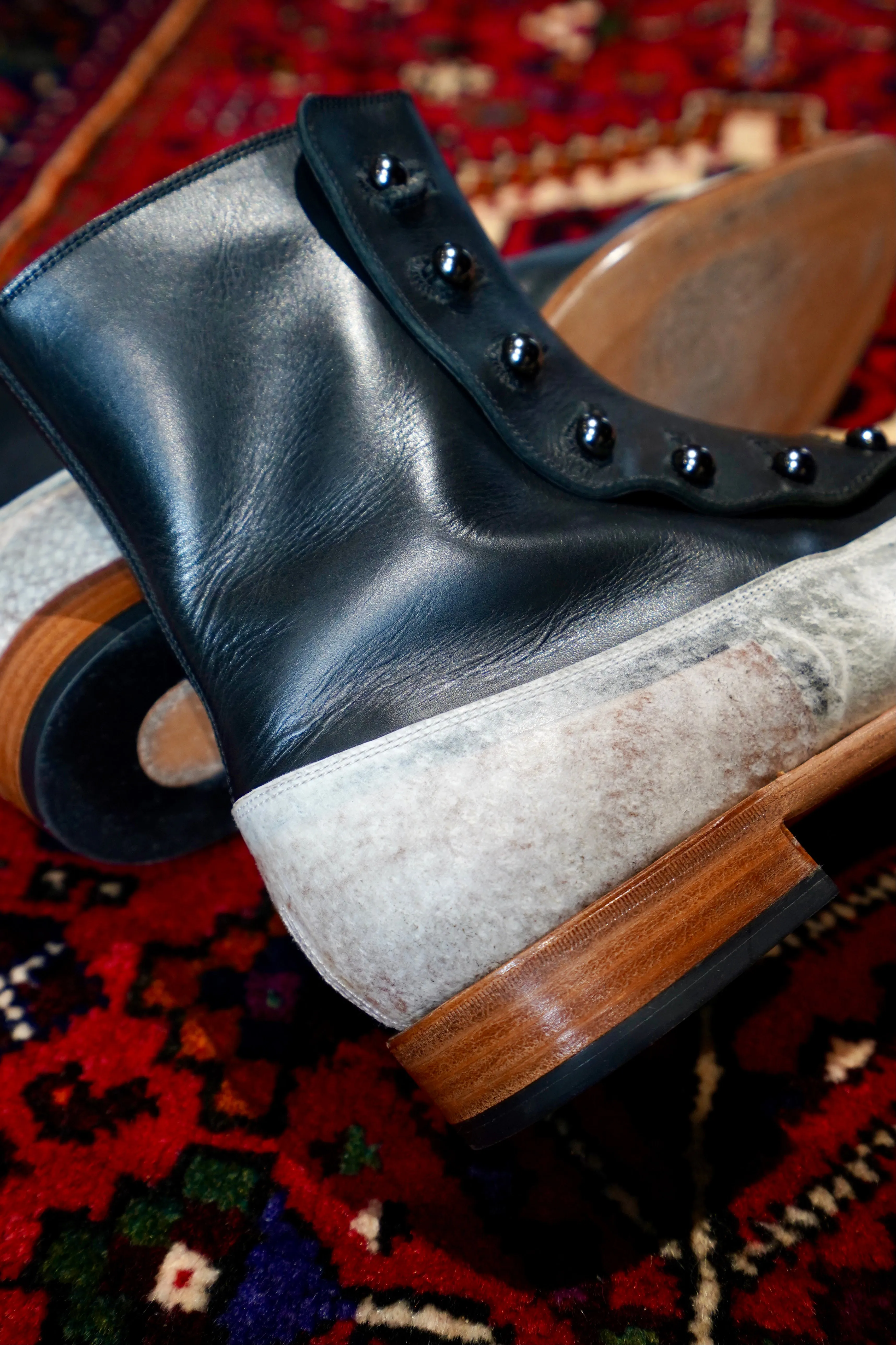 Nobuyuki Matsui Button Boots(EXCLUSIVE)