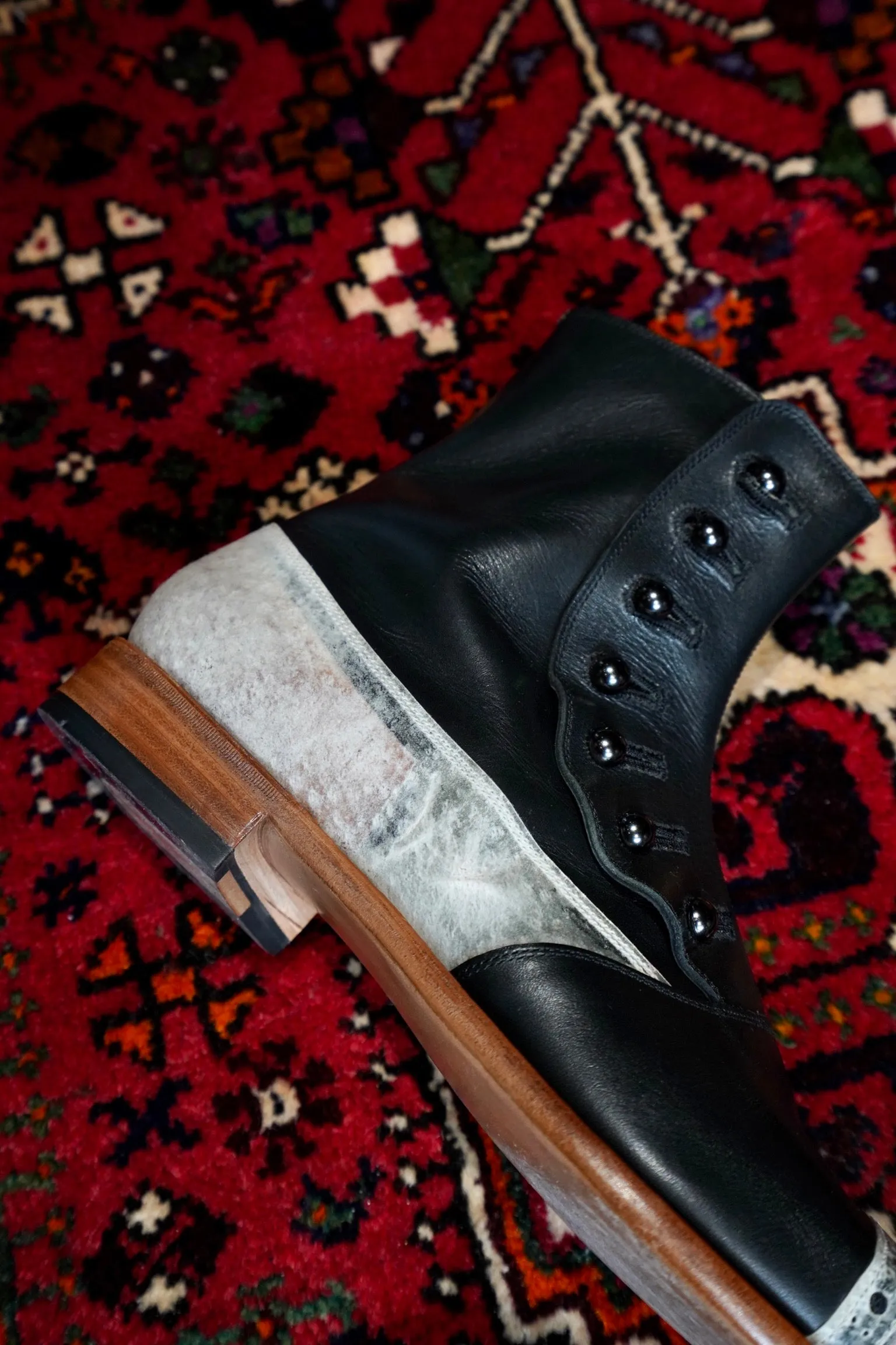 Nobuyuki Matsui Button Boots(EXCLUSIVE)