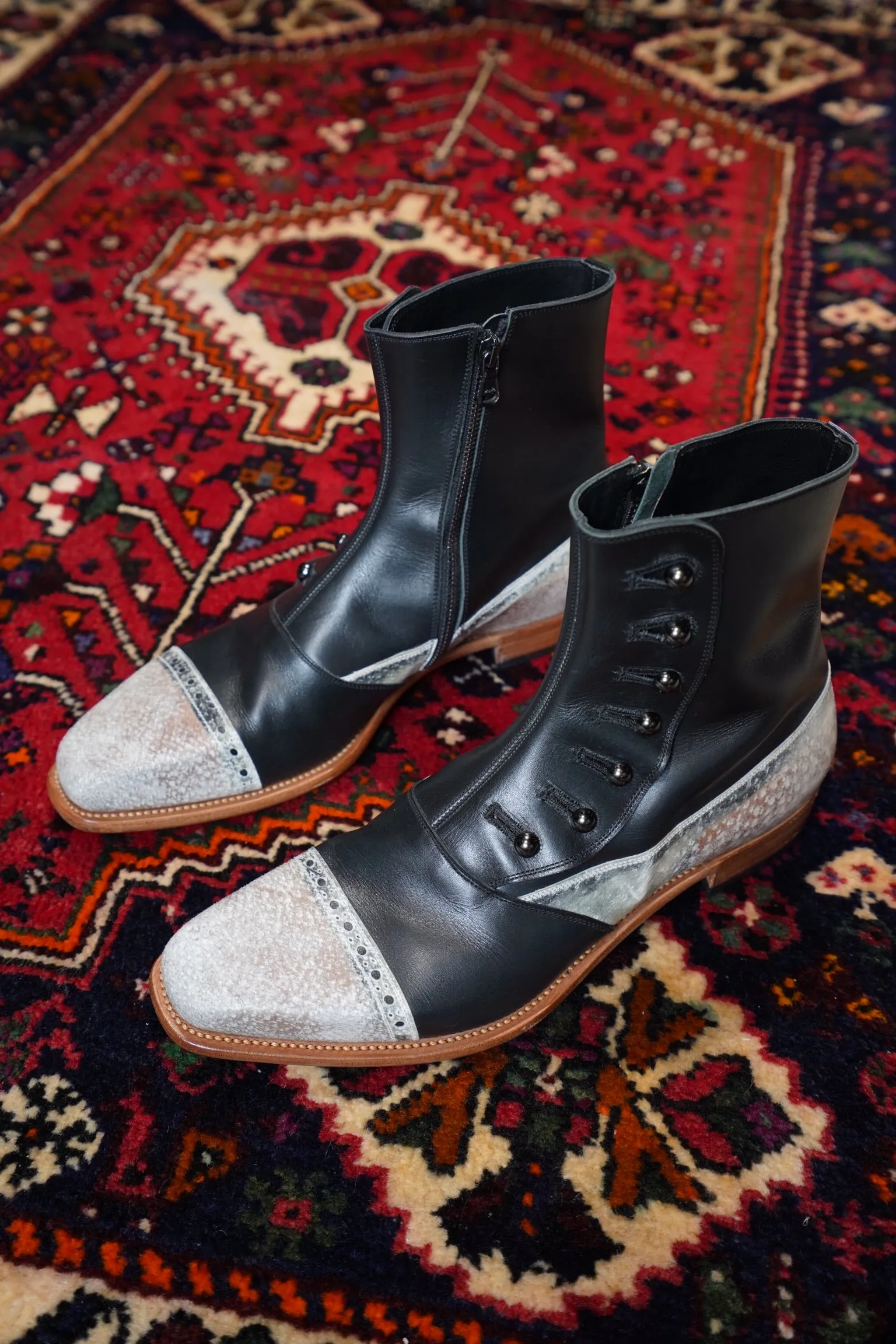 Nobuyuki Matsui Button Boots(EXCLUSIVE)