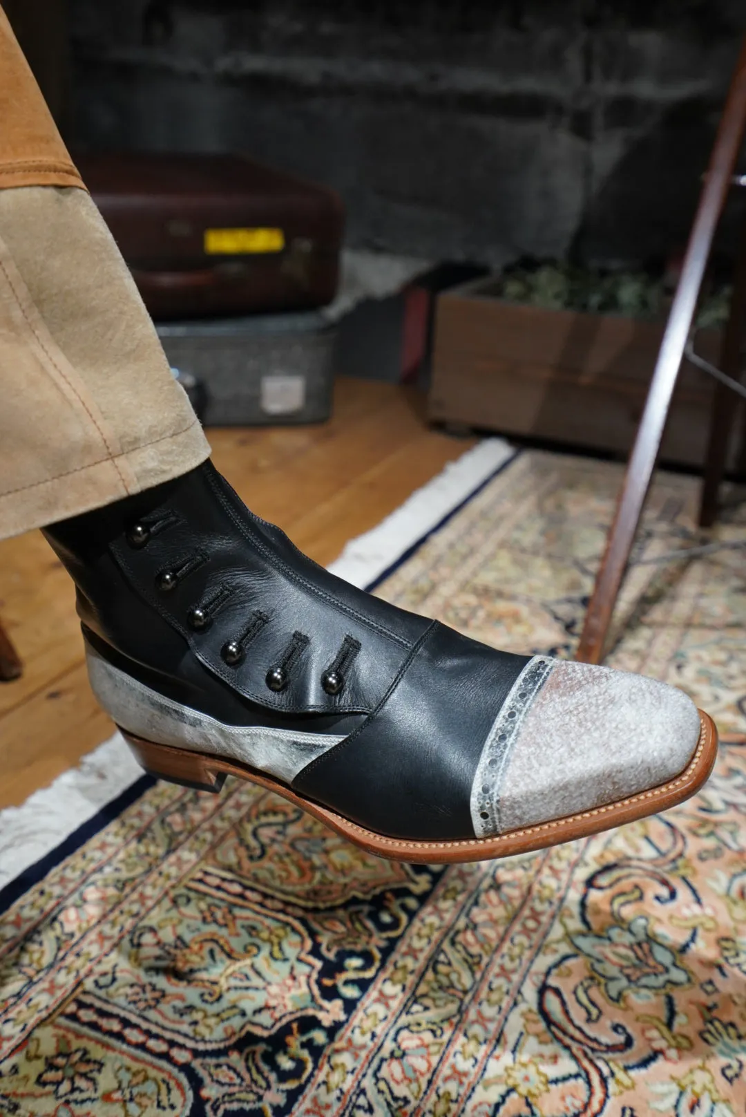 Nobuyuki Matsui Button Boots(EXCLUSIVE)