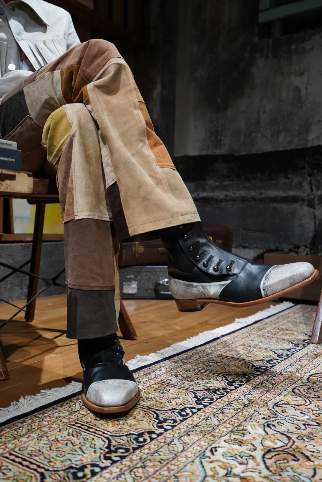 Nobuyuki Matsui Button Boots(EXCLUSIVE)
