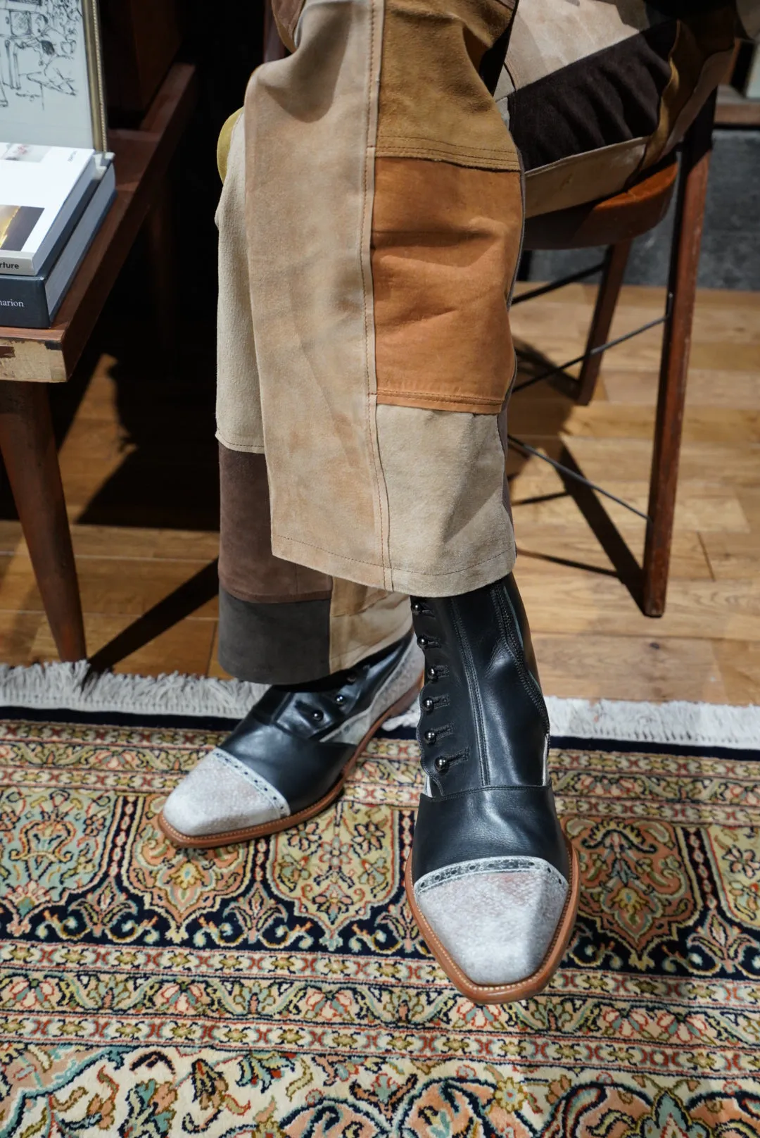 Nobuyuki Matsui Button Boots(EXCLUSIVE)