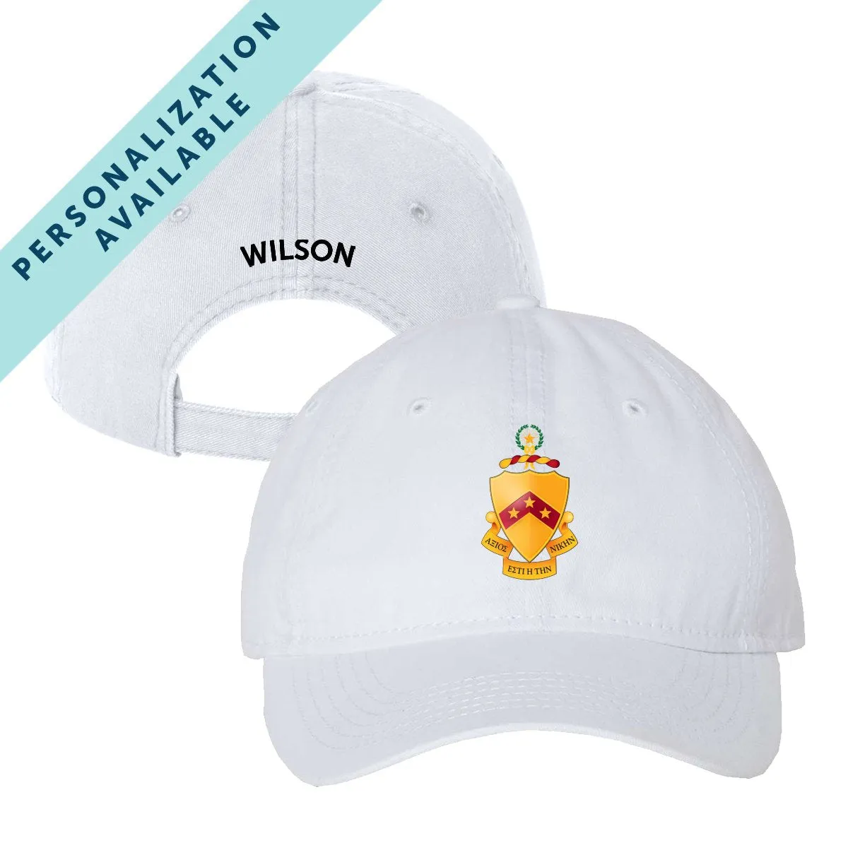 Phi Tau Classic Crest Ball Cap