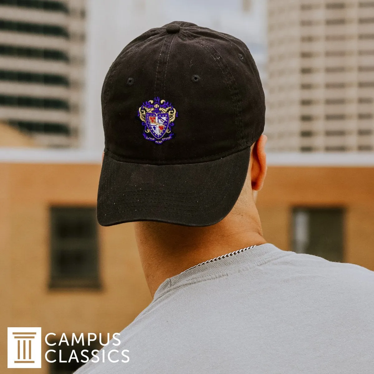 Phi Tau Classic Crest Ball Cap