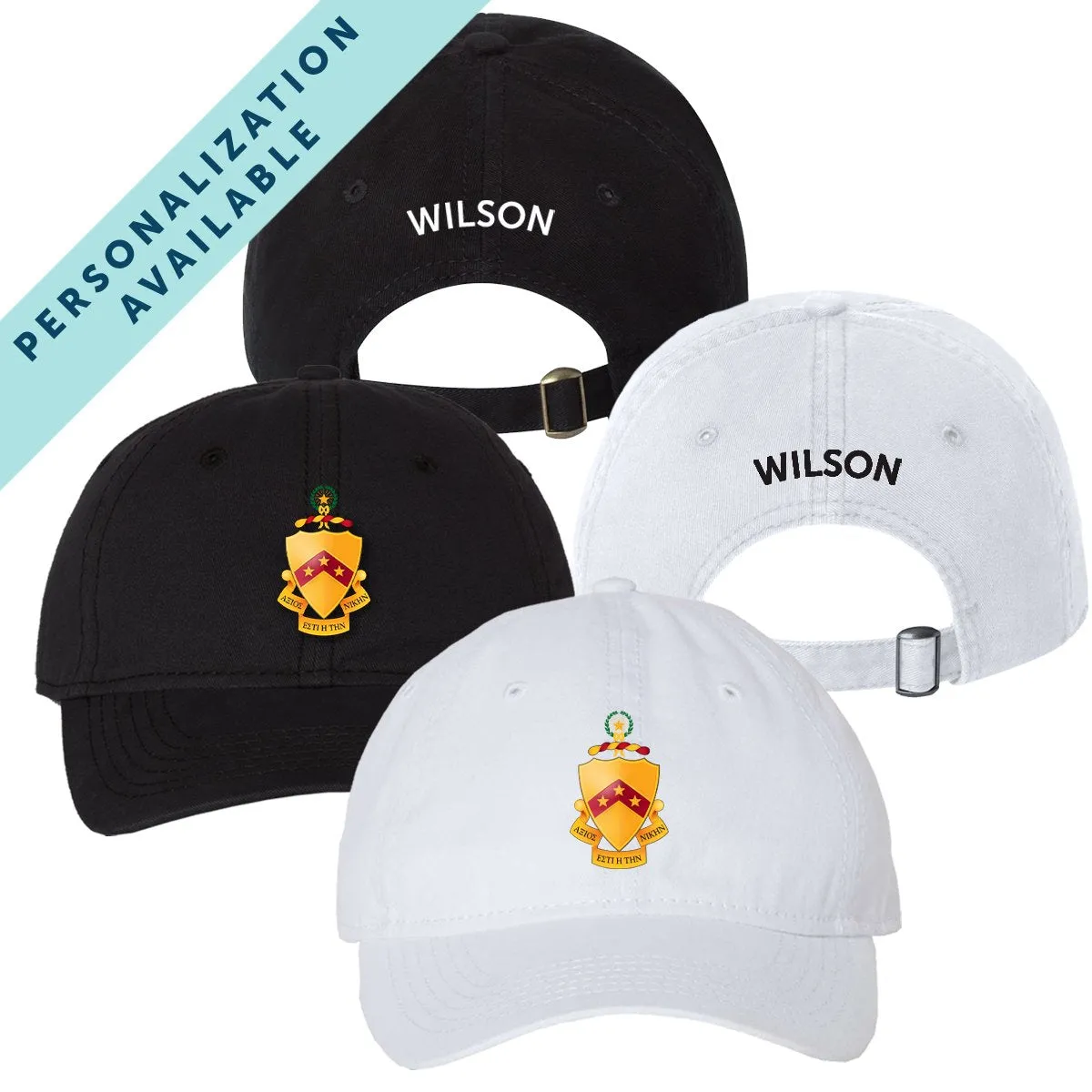 Phi Tau Classic Crest Ball Cap