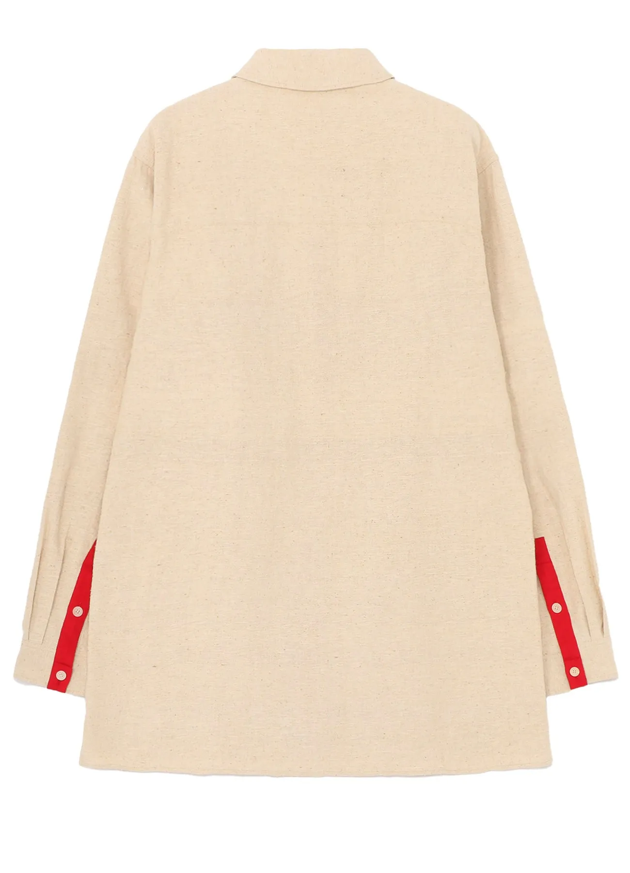PIECE UNIQUE/AOYAMAINDIA SILK CHEST PANEL BLOUSE