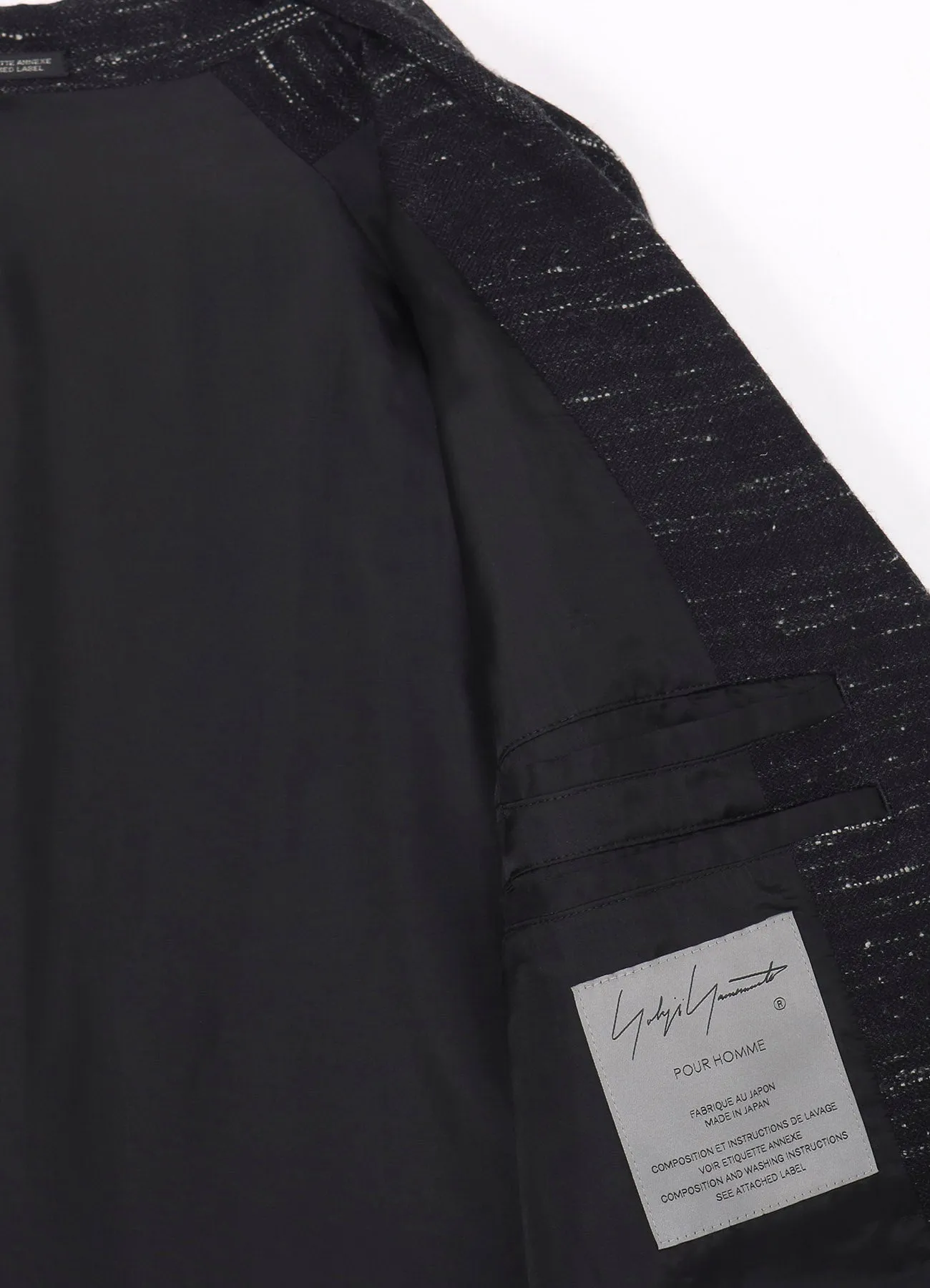 PIECE UNIQUE/AOYAMAINDIA YAK RAGLAN SHIRT COAT