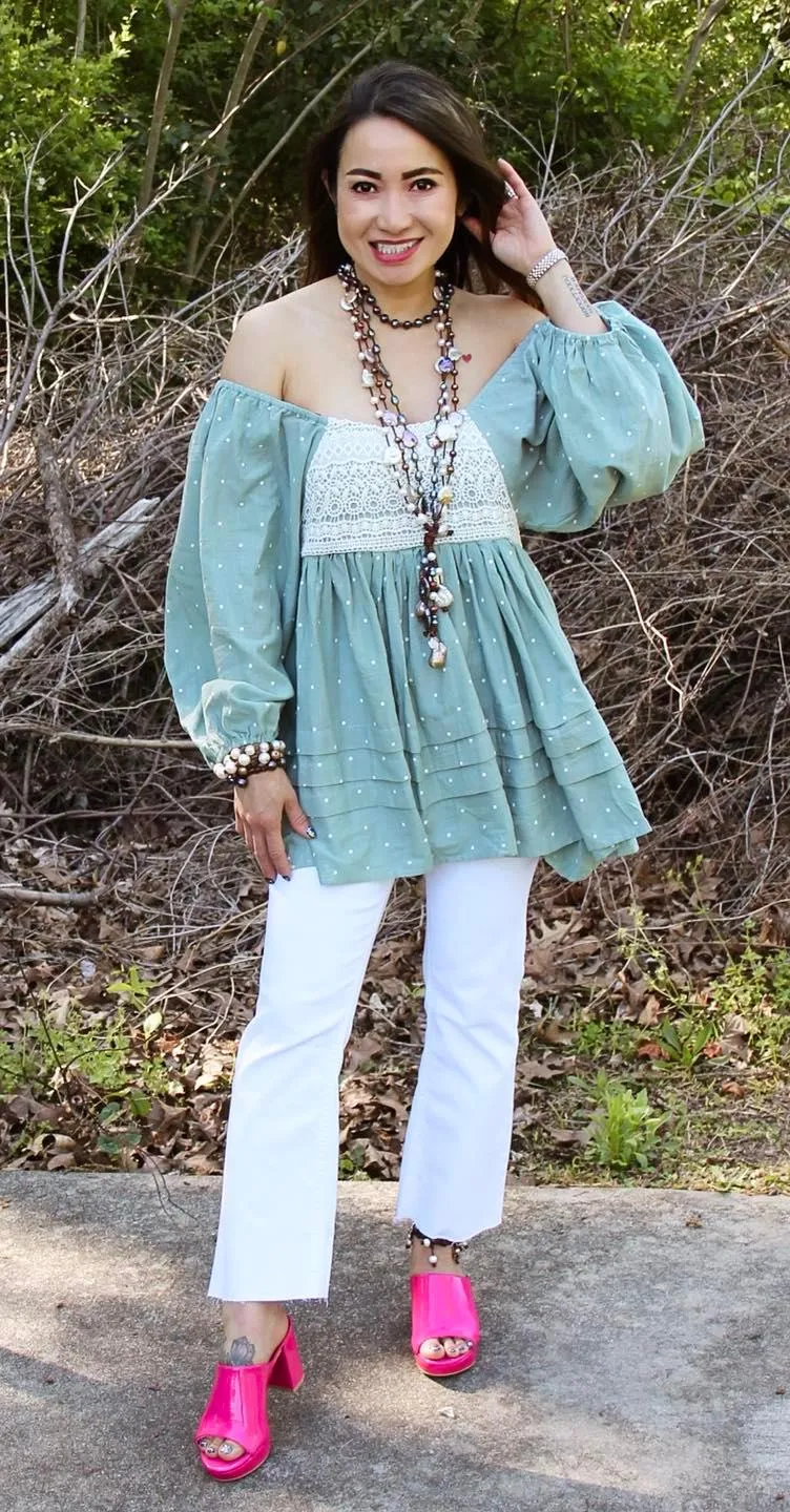 Polka Dot Party Top