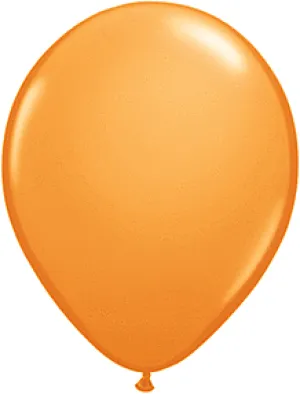Qualatex - 11" Orange Latex Balloons (25ct)