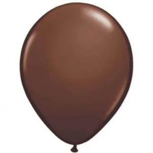 Qualatex - 5" Chocolate Brown Latex Balloons (100ct)