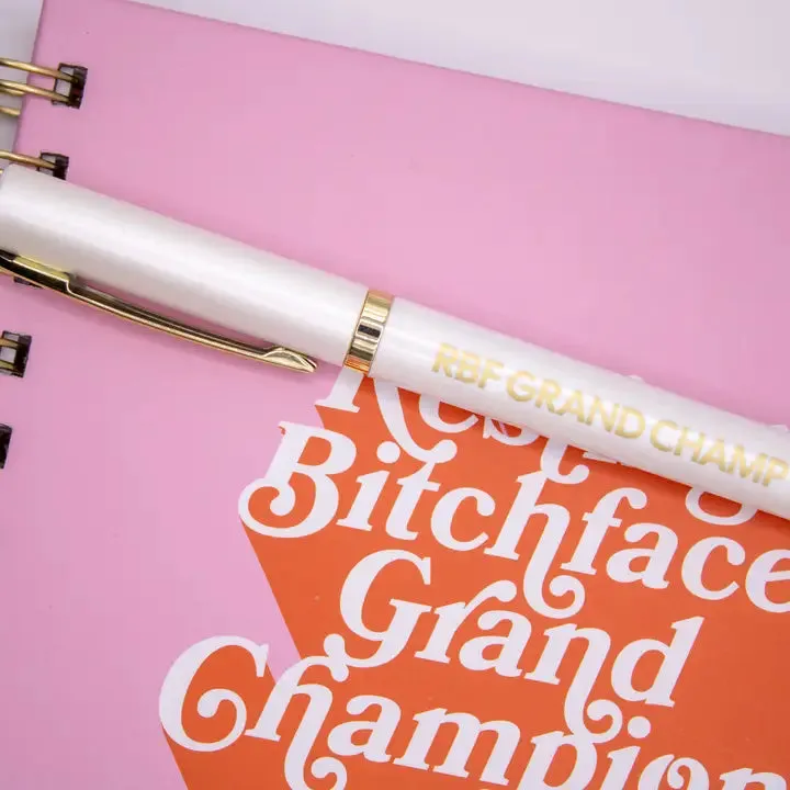 Resting Bitch Face Grand Champion Journal