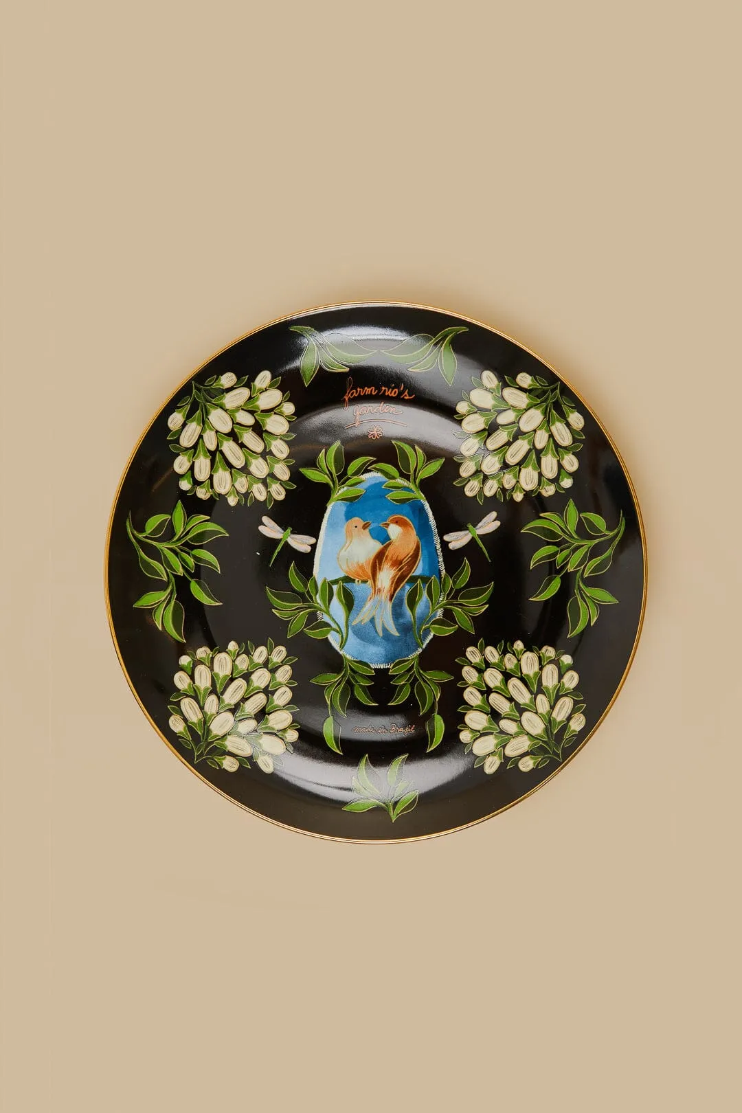 Romantic Birds Dinner Plate