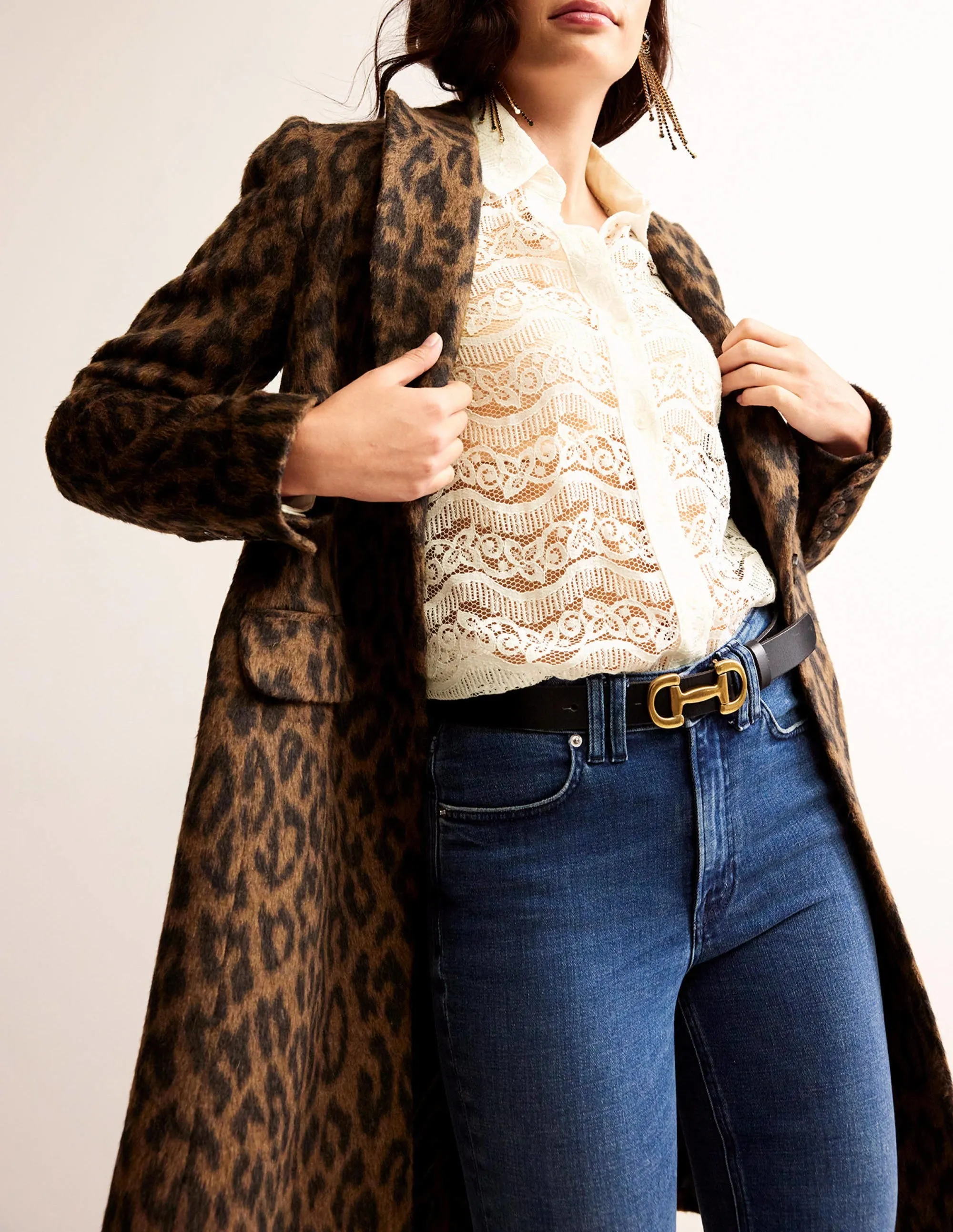 Romantic Lace Shirt-Ivory