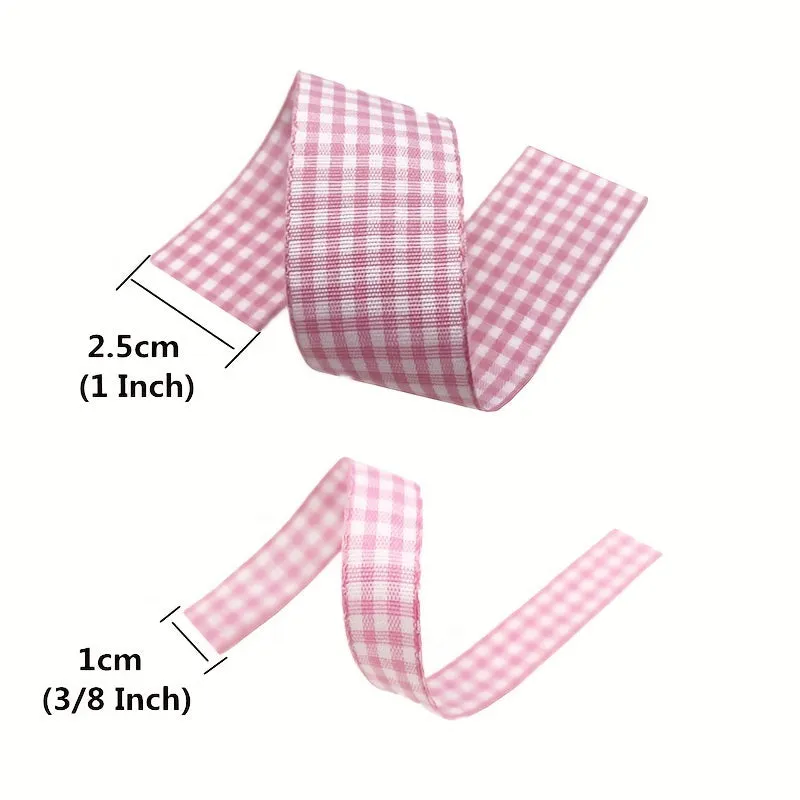 Scottish Plaid Ribbon 1pc 5 Yards Handmade DIY Craft Supplies