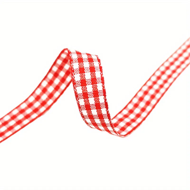Scottish Plaid Ribbon 1pc 5 Yards Handmade DIY Craft Supplies