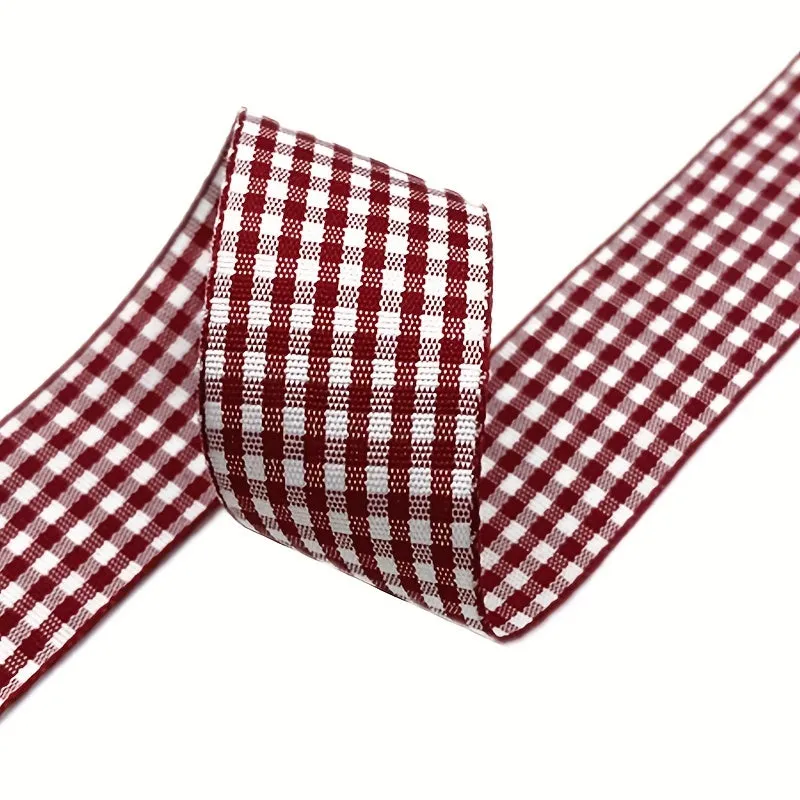 Scottish Plaid Ribbon 1pc 5 Yards Handmade DIY Craft Supplies