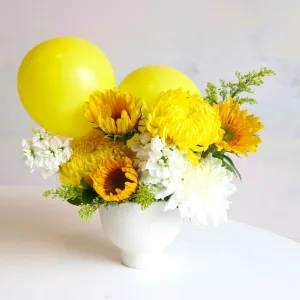 Stacy K Floral | Sunny Balloon Bouquet